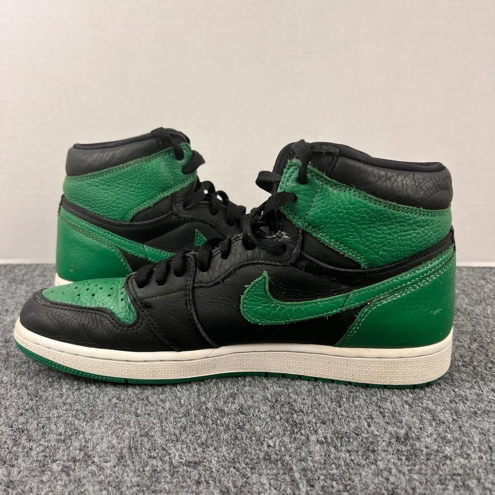 Nike Air Jordan 1 Retro High OG Pine Green 2.0 Black Green 555088-030 Mens 10
